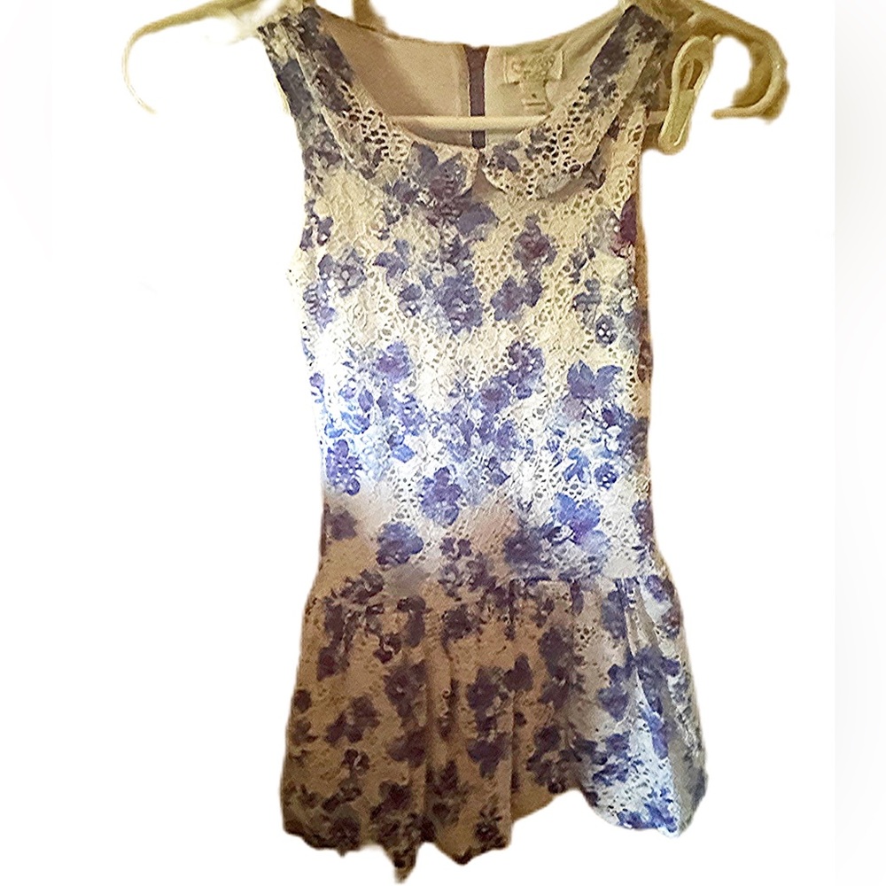 Children’s Place Est.1989 Floral Lace Embroidered Look Dress size 8